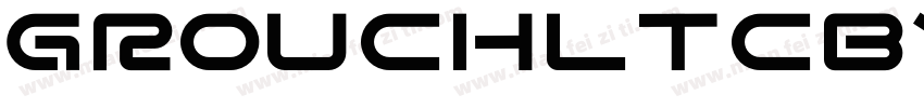GrouchlTcbyBT Regular字体转换